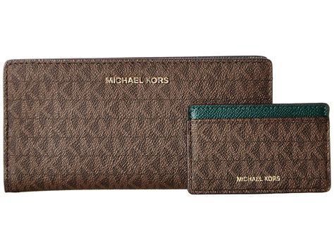 michael kors green card holder|michael kors keychain card holder.